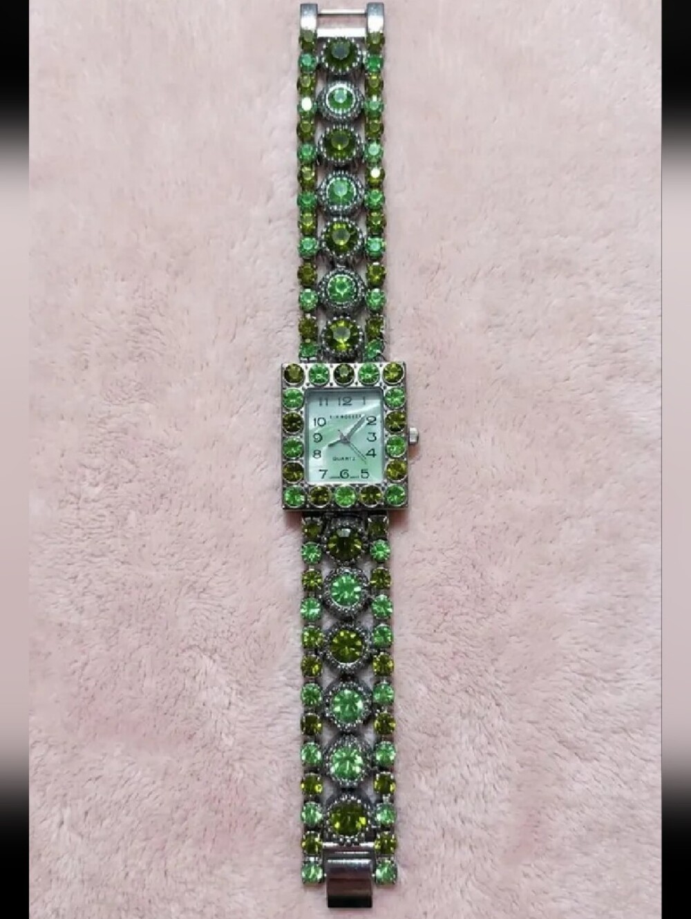 NWT Womens Kim Rogers Rhinestone Watch - Picture 2 of 4